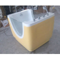 Free Standing with LED Light Air Bubble Bathtub for Kids